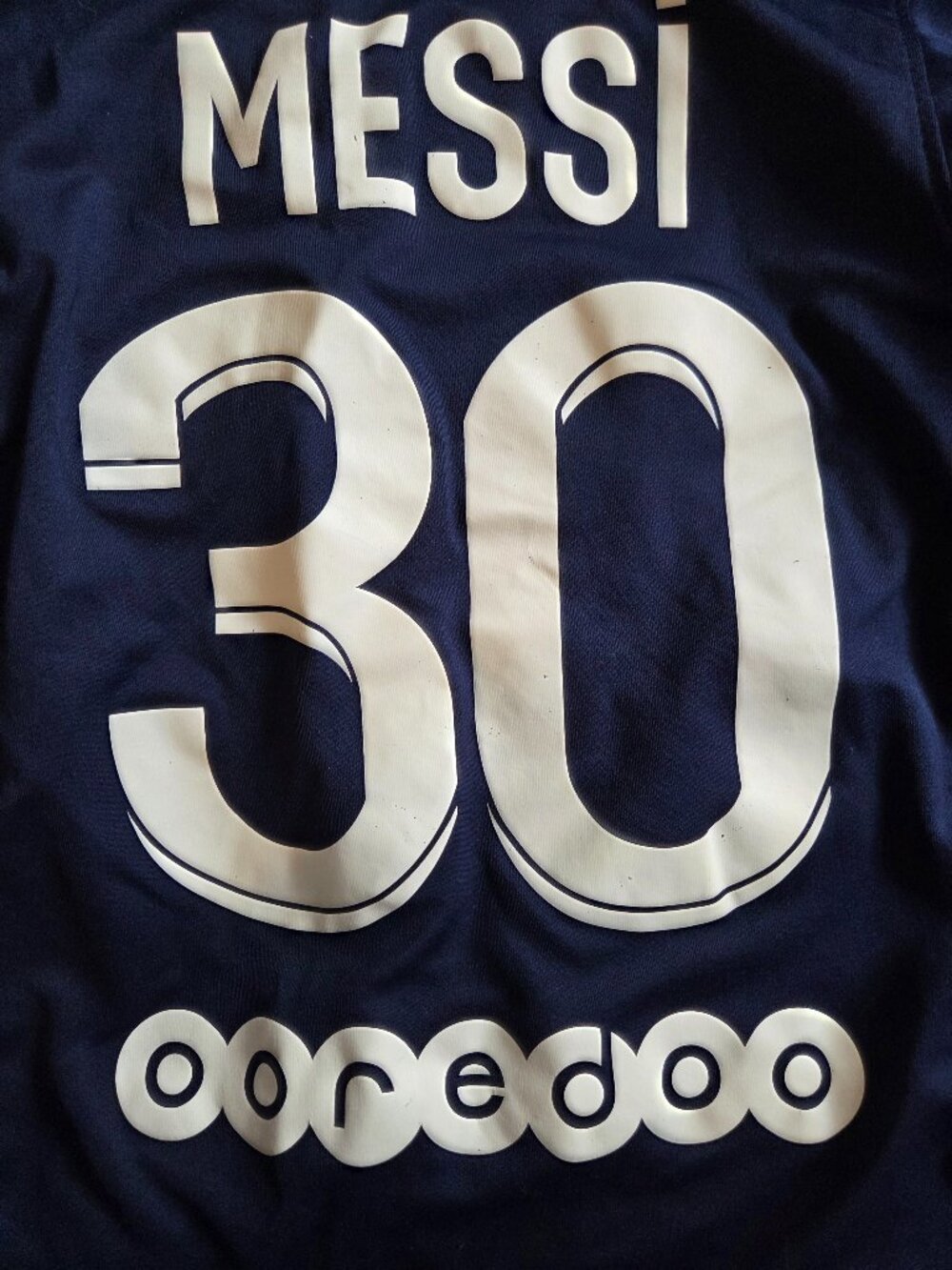 Youth soccer jersey size small